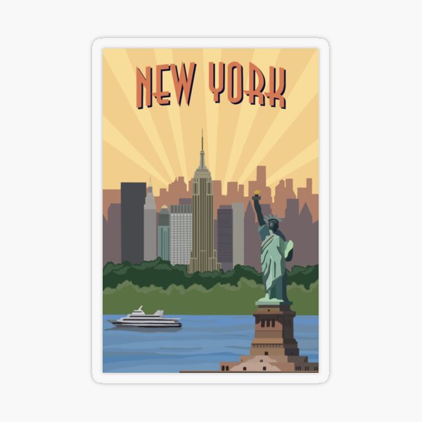  NY New York, Broadway, Skyline, Liberty, Vintage T-Shirt :  Clothing, Shoes & Jewelry