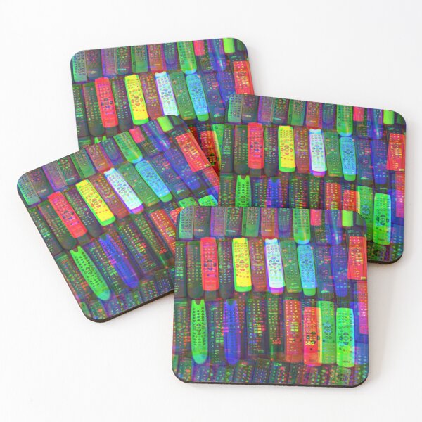 Item preview, Retro Colorful TV Remote Controls designed and sold by BrokenUnicorn.