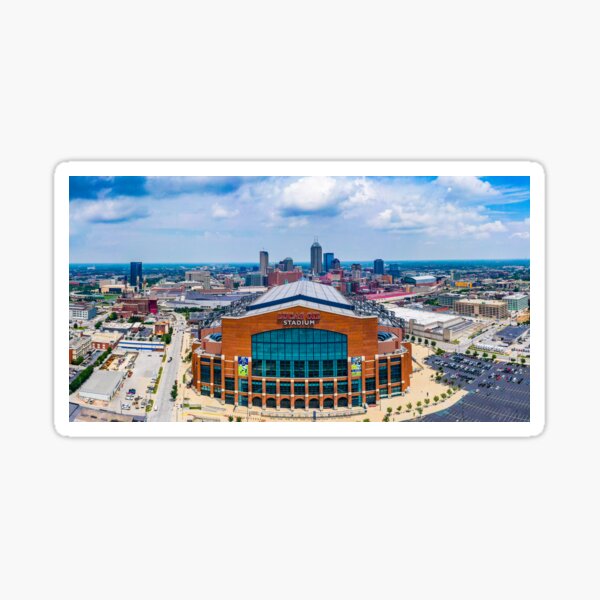 Indianapolis Colts End Zone at Lucas Oil Stadium Panoramic Poster - the  Stadium Shoppe