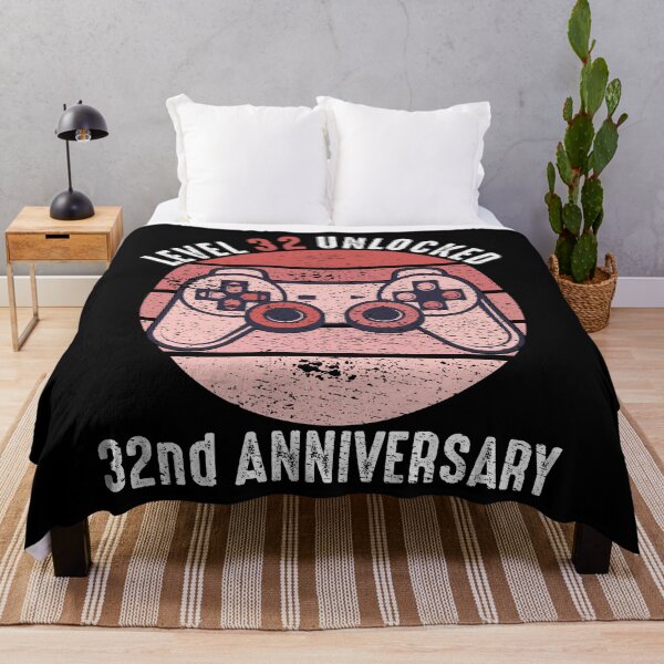 Item preview, Level 32 Unlocked 32nd Anniversary designed and sold by RandomStuffShop.