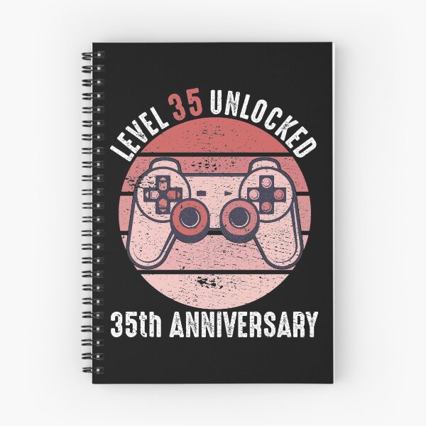Item preview, Level 35 Unlocked 35th Anniversary designed and sold by RandomStuffShop.