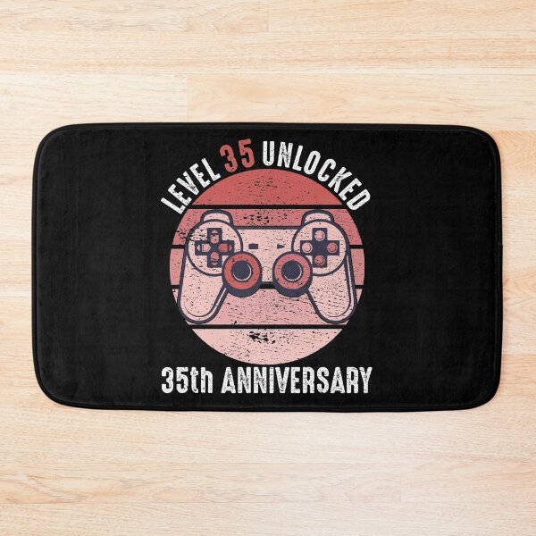 Item preview, Level 35 Unlocked 35th Anniversary designed and sold by RandomStuffShop.