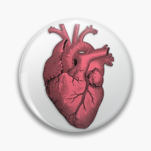 Item preview, Vintage Anatomical Heart Illustration designed and sold by DigitalCrafts.