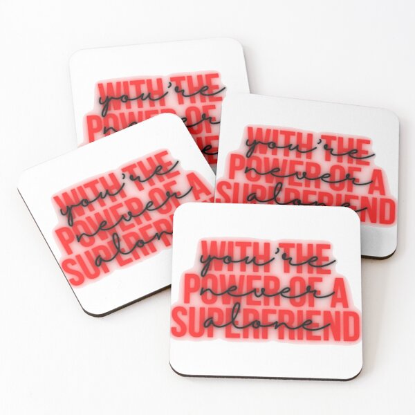 Item preview, with the power ofa superfriend you're never alone designed and sold by brightstarrykid.