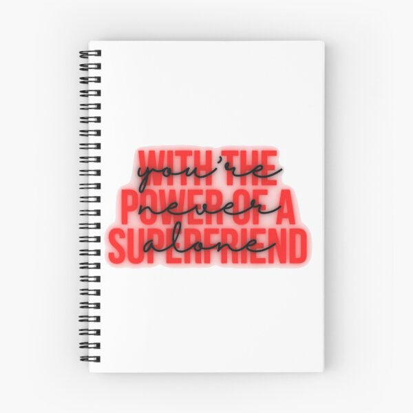 Item preview, with the power ofa superfriend you're never alone designed and sold by brightstarrykid.