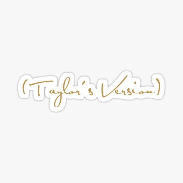 "Fearless Taylor's Version" Sticker for Sale by kyliejohnnson | Redbubble