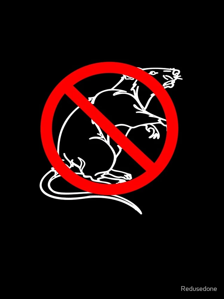 Thumbnail 4 of 4, iPhone Case, NO RATS designed and sold by Redusedone.