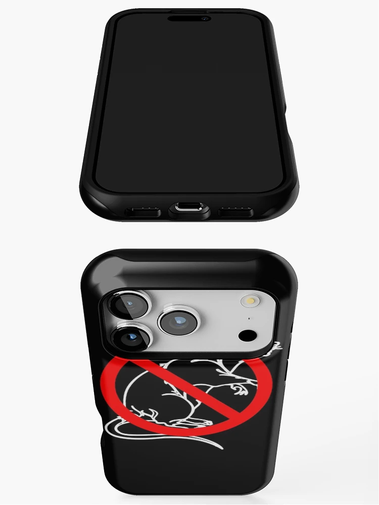 Thumbnail 3 of 4, iPhone Case, NO RATS designed and sold by Redusedone.