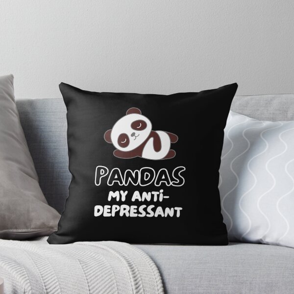 Item preview, Panda Depression Anxiety Quote Shirt Cute Foodie Shirt Laugh Joke Food Hungry Snack Gift Sarcastic Happy Fun Introvert Awkward Geek Hipster Silly Inspirational Motivational Birthday Present designed and sold by EpsilonEridani.