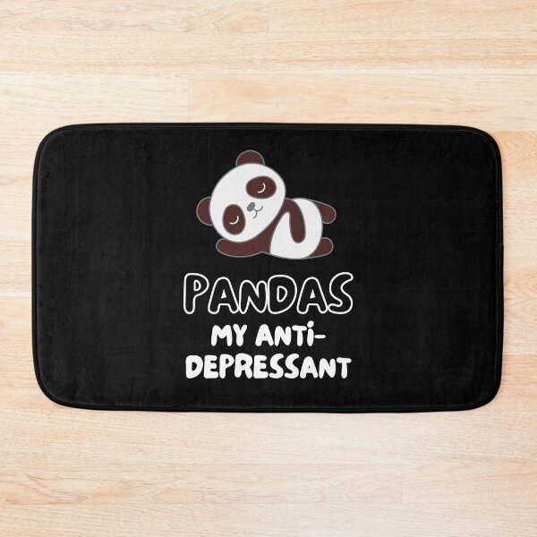Item preview, Panda Depression Anxiety Quote Shirt Cute Foodie Shirt Laugh Joke Food Hungry Snack Gift Sarcastic Happy Fun Introvert Awkward Geek Hipster Silly Inspirational Motivational Birthday Present designed and sold by EpsilonEridani.