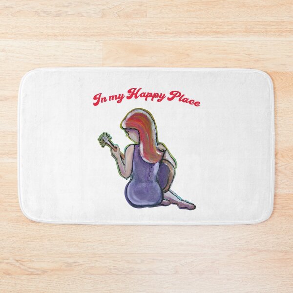 Item preview, In My Happy Place - Guitar Girl designed and sold by ErnestJoy.