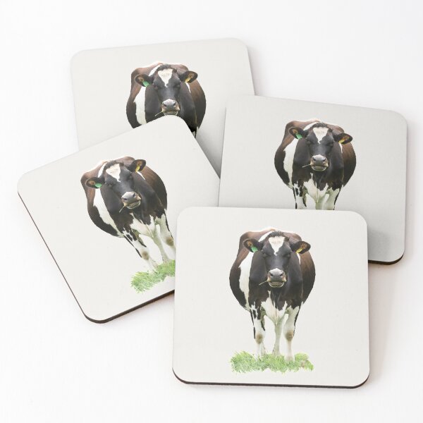 Item preview, Black and White Standing Cow  designed and sold by Jane Stanley Photography.