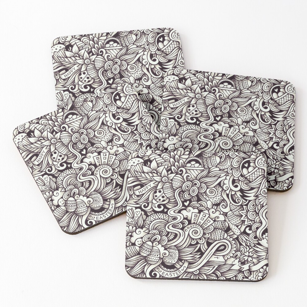 Item preview, Coasters (Set of 4) designed and sold by OmaxO.