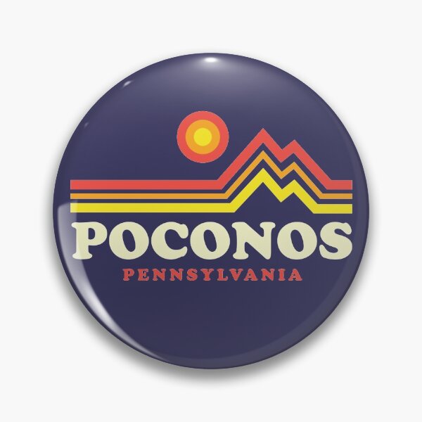 Item preview, Poconos Mountains Pennsylvania Retro Vintage designed and sold by yelly123.