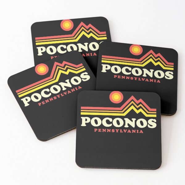 Item preview, Poconos Mountains Pennsylvania Retro Vintage designed and sold by yelly123.