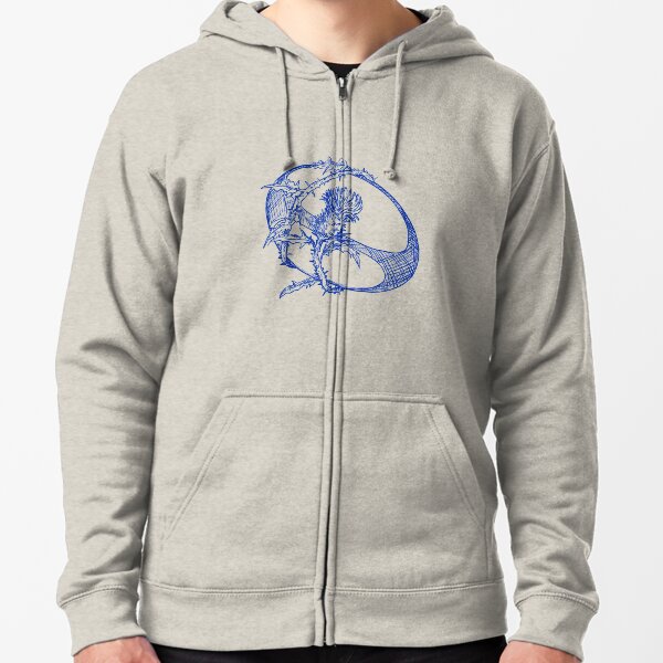 Scotland Rugby Zipped Hoodie