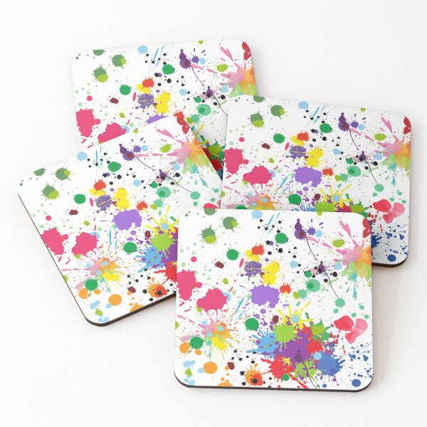 Item preview, Colorful Paint Splatters designed and sold by BitsndPieces.