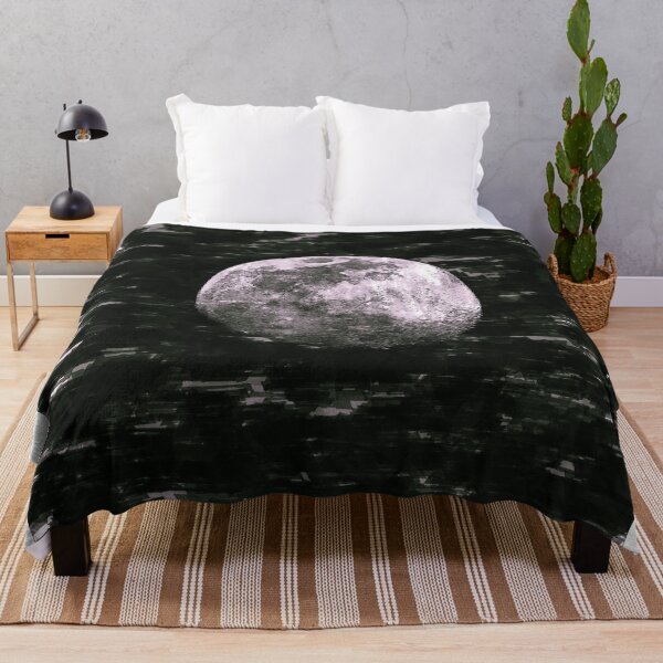 Item preview, Night Time Rocky Moon. For Moon Lovers designed and sold by ColortrixArt.