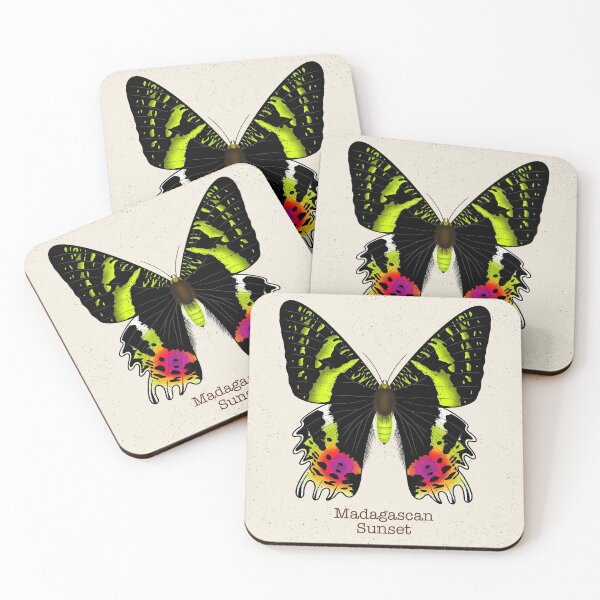 Item preview, Madagascan Sunset Butterfly designed and sold by ArtPrintFactory.
