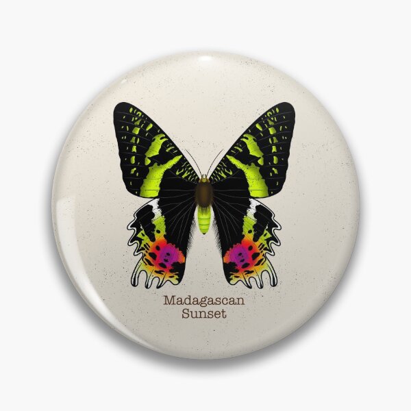 Item preview, Madagascan Sunset Butterfly designed and sold by ArtPrintFactory.