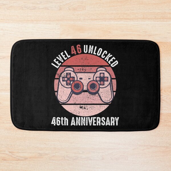 Item preview, Level 46 Unlocked 46th Anniversary designed and sold by RandomStuffShop.
