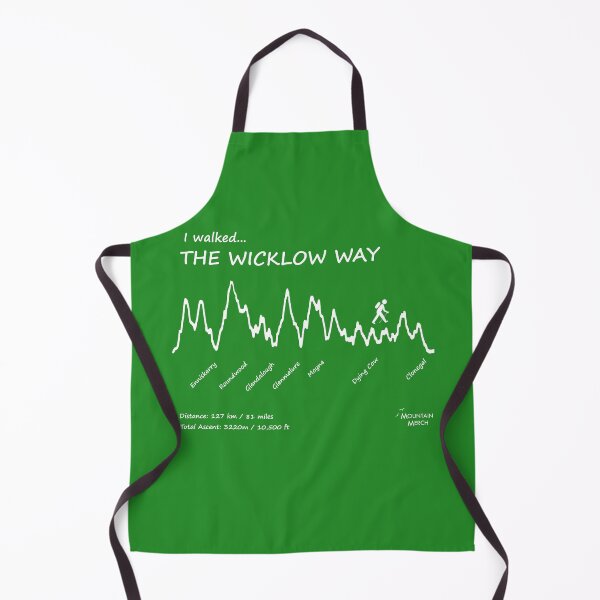 Item preview, I walked the Wicklow Way - Elevation Profile designed and sold by Blizzardo.