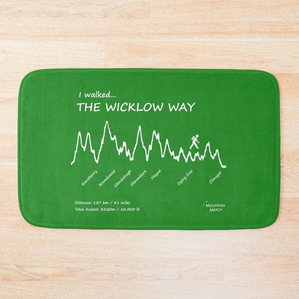 Item preview, I walked the Wicklow Way - Elevation Profile designed and sold by Blizzardo.