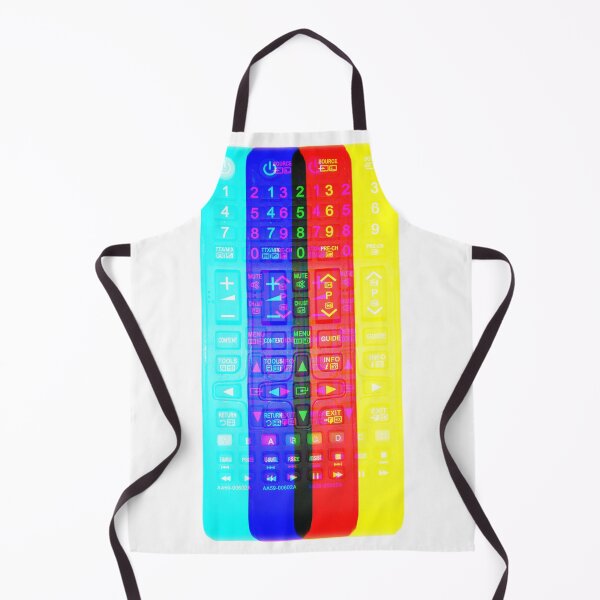 Item preview, Cool TV Remote Control Blue Red Yellow designed and sold by BrokenUnicorn.