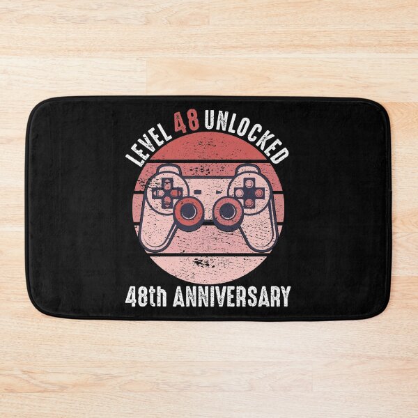 Item preview, Level 48 Unlocked 48th Anniversary designed and sold by RandomStuffShop.