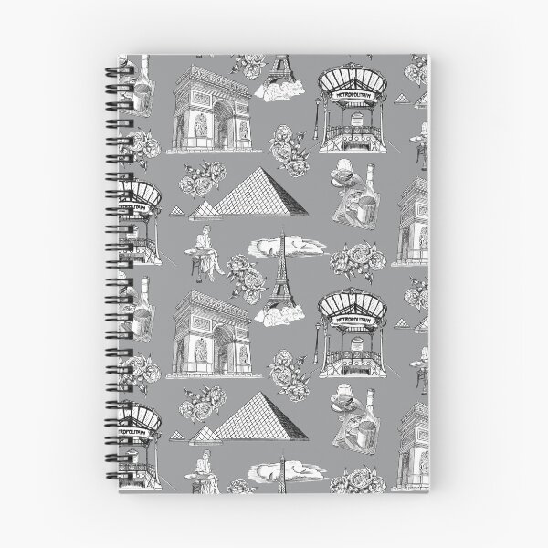 Item preview, Paris Toille de Jouy in Ultimate Gray designed and sold by Quick Brown Fox Canada.