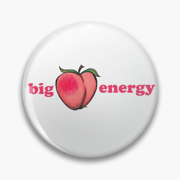 Item preview, Peach Emoji - Big Booty Energy designed and sold by The White Bat.