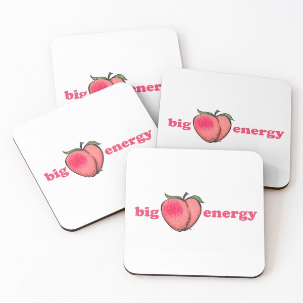 Item preview, Melocotón Emoji - Big Booty Energy designed and sold by The White Bat.