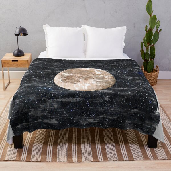 Item preview, Dusty Space Rock. Moon By Night. For Moon Lovers designed and sold by ColortrixArt.