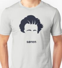 Soren Kierkegaard (Hirsute History) Unisex T-Shirt