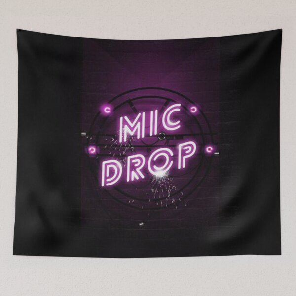 Item preview, BTS.MIC.DROP.NEON.PINK designed and sold by stephylee88.