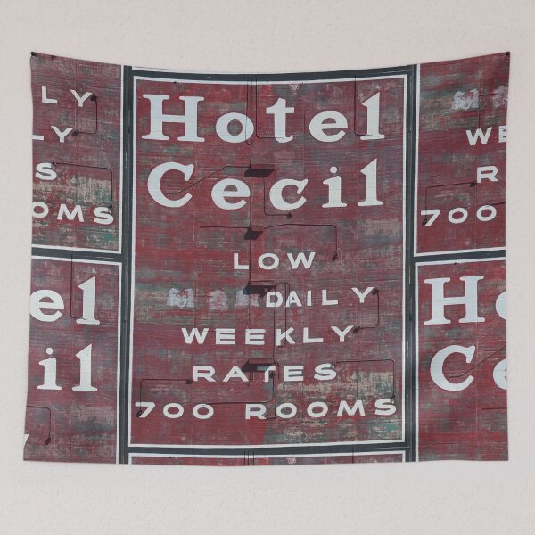 Item preview, Hotel Cecil sign designed and sold by magufalo.