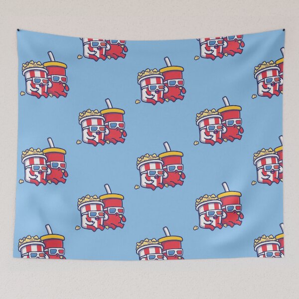 Item preview, Friends | Movie Night Cartoons designed and sold by Wallpacas.
