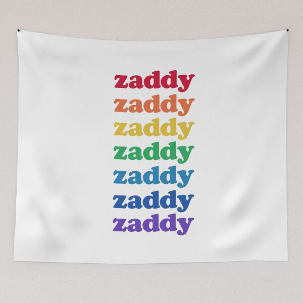 Item preview, Zaddy Rainbow designed and sold by The White Bat.