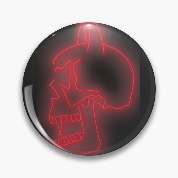 Item preview, neon skull light designed and sold by TwistidTatts.
