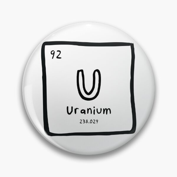 Item preview, Element 92: Uranium (Black and White) designed and sold by mjlemay.