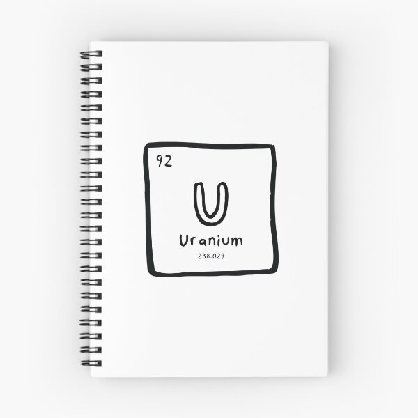 Item preview, Element 92: Uranium (Black and White) designed and sold by mjlemay.