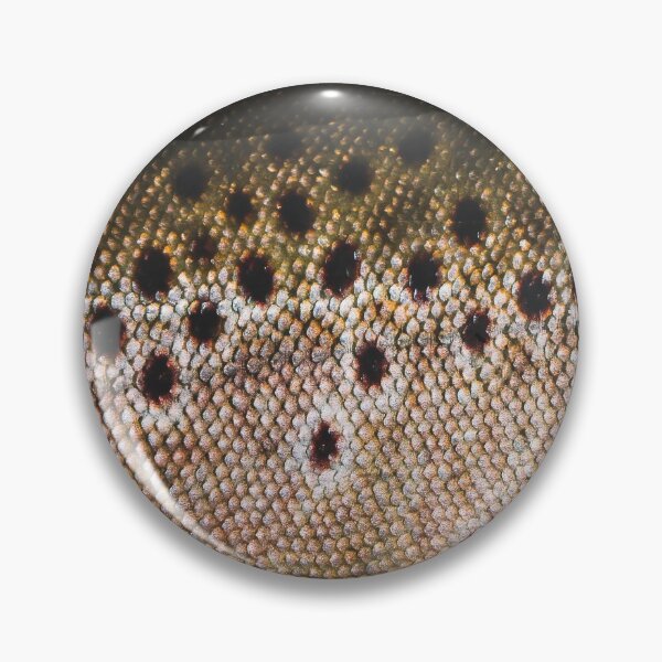 Item preview, Brown Trout Skin (scales) designed and sold by jonesing.