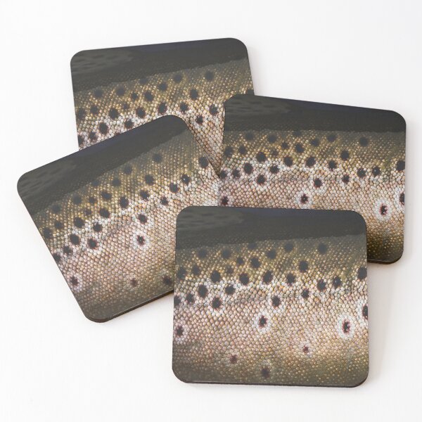 Item preview, Brown Trout Skin (scales) designed and sold by jonesing.