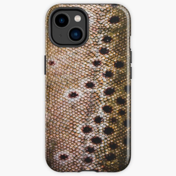 Brown Trout Skin (scales) iPhone Tough Case