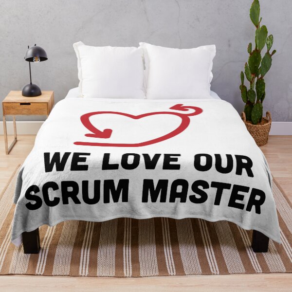 Item preview, We Love our Scrum Master designed and sold by Tech-e-Tees.