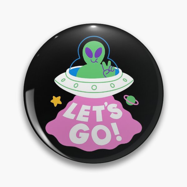 Item preview, LET'S GO UFO designed and sold by obinsun.