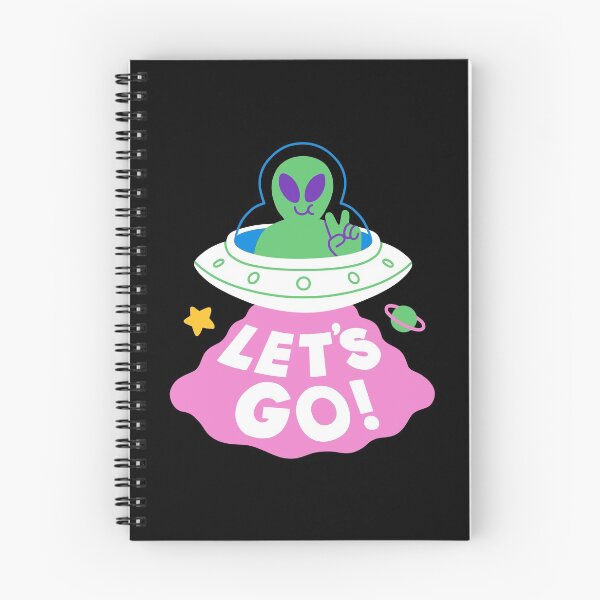 Item preview, LET'S GO UFO designed and sold by obinsun.