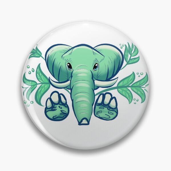 Item preview, Elephant head and Plants  designed and sold by ArkAngel04.