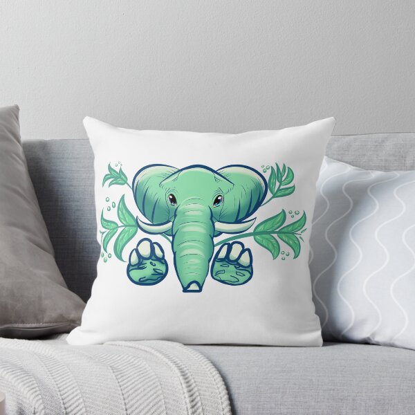 Item preview, Elephant head and Plants  designed and sold by ArkAngel04.