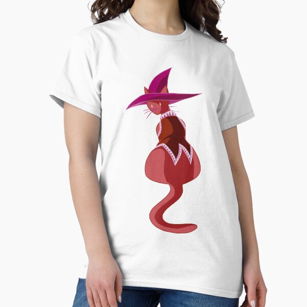 Lesbian Pride Witch Kitty Classic T-Shirt